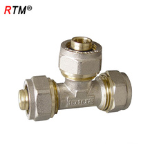 J17 4 12 1 high quality screw fitting forging compression brass copper nipple threaded